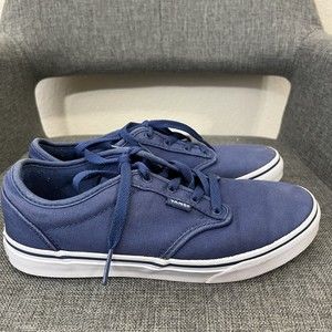 Vans Youth Sneaker Shoes Size 7 Blue Lace Up sb14